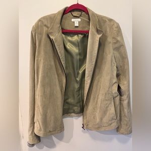 Suede jacket, women